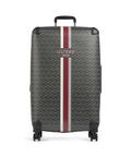 Guess Wilder Spinner (4 wheels) charcoal logo