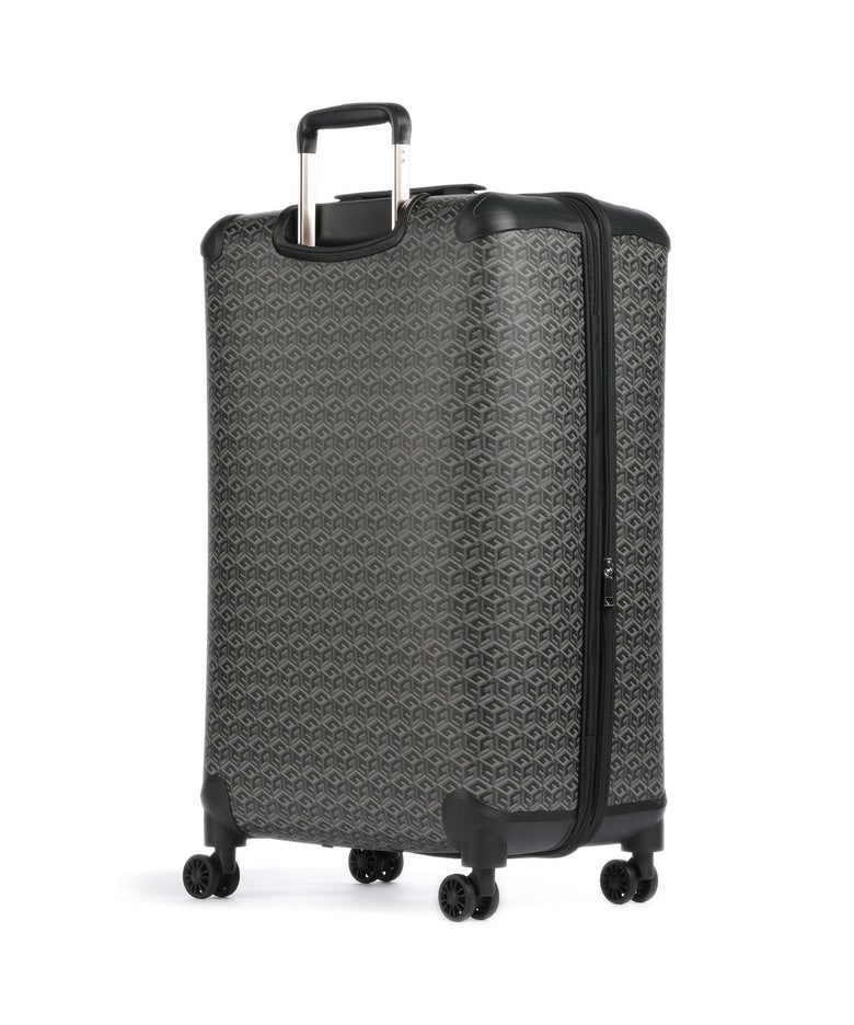 Guess Wilder Spinner (4 wheels) charcoal logo