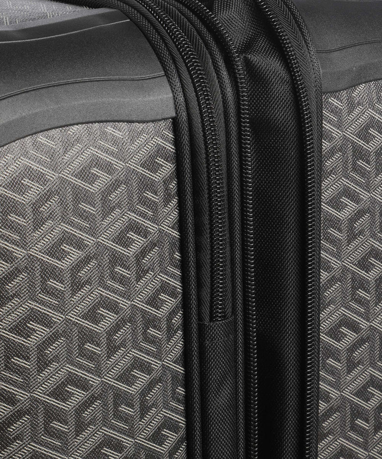 Guess Wilder Spinner (4 wheels) charcoal logo