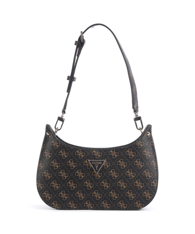 Guess Meridian Shoulder bag brown logo