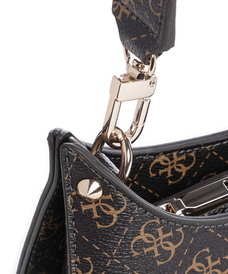 Guess Meridian Shoulder bag brown logo