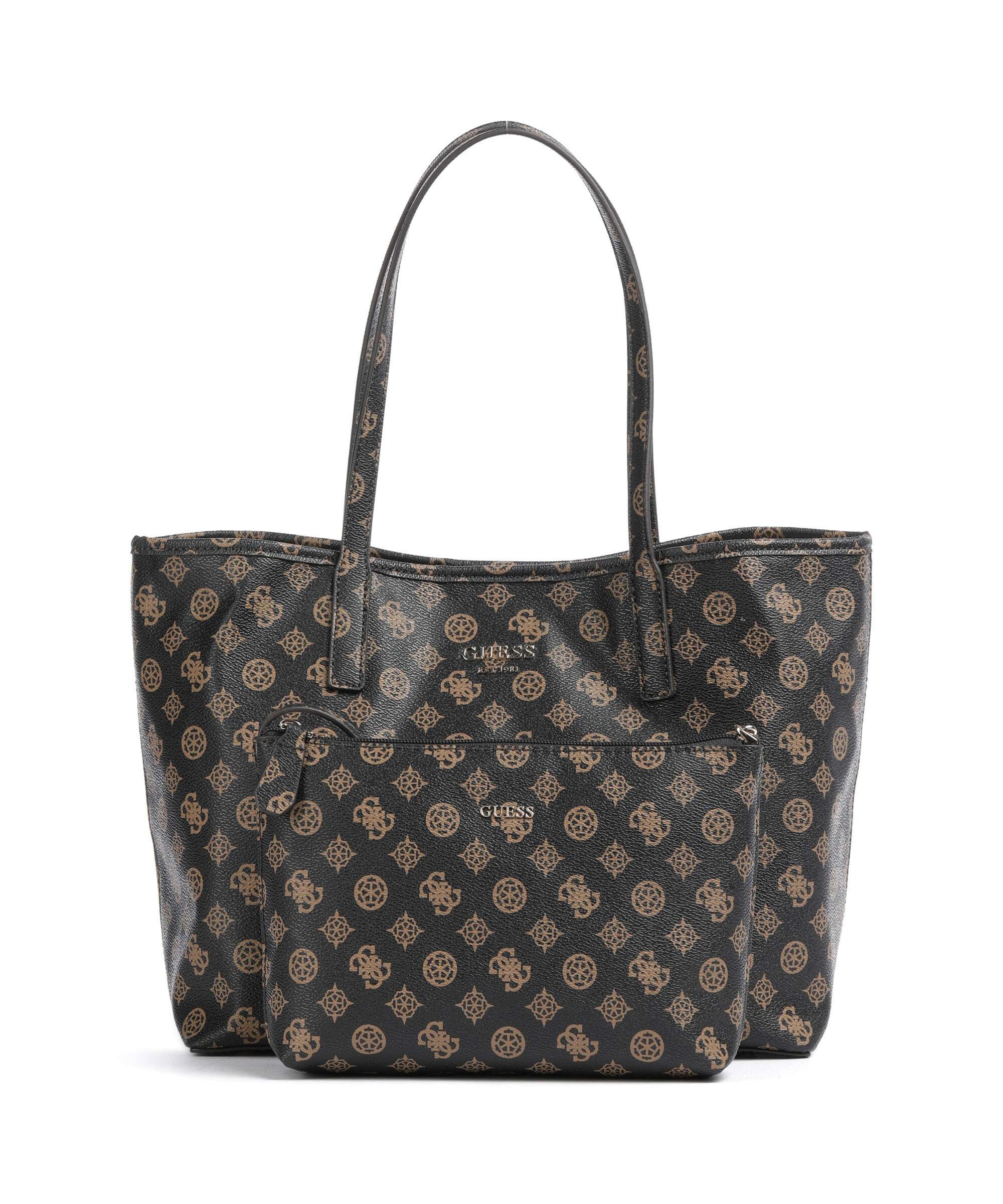 Guess Vikky Tote bag brown