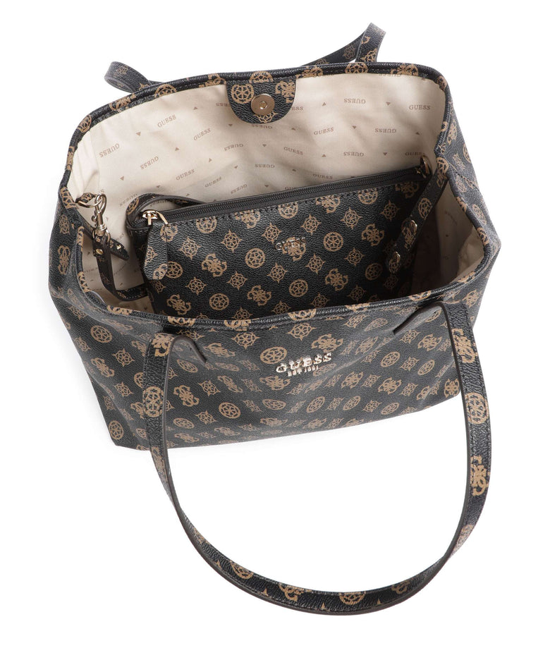 Guess Vikky Tote bag brown