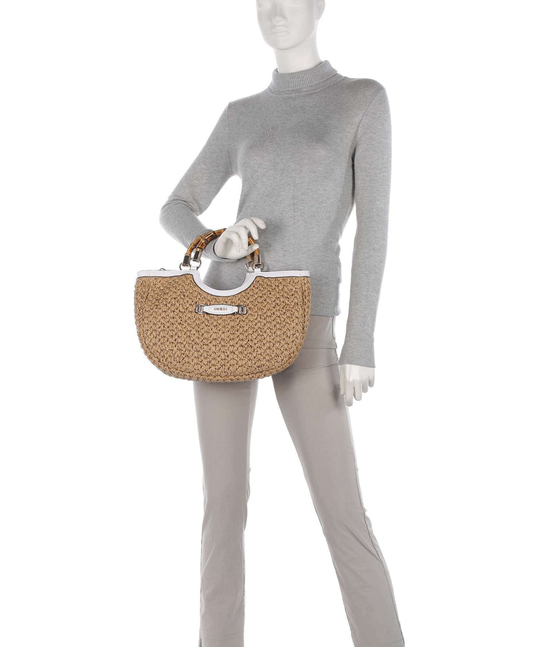 Guess Siria Handbag natural/white