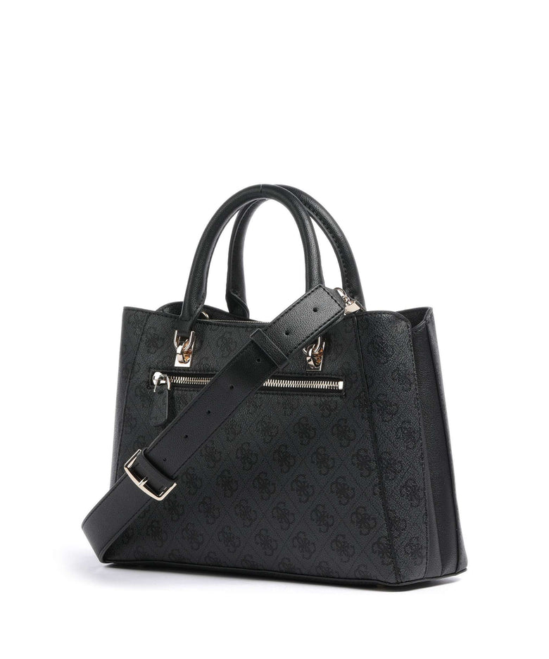 Guess Noreen Handbag coal logo