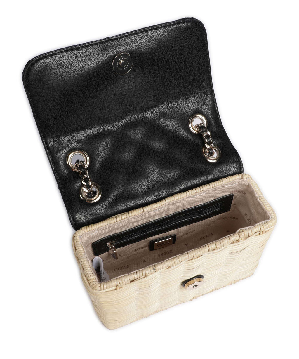 Guess Giully Shoulder bag natural/black