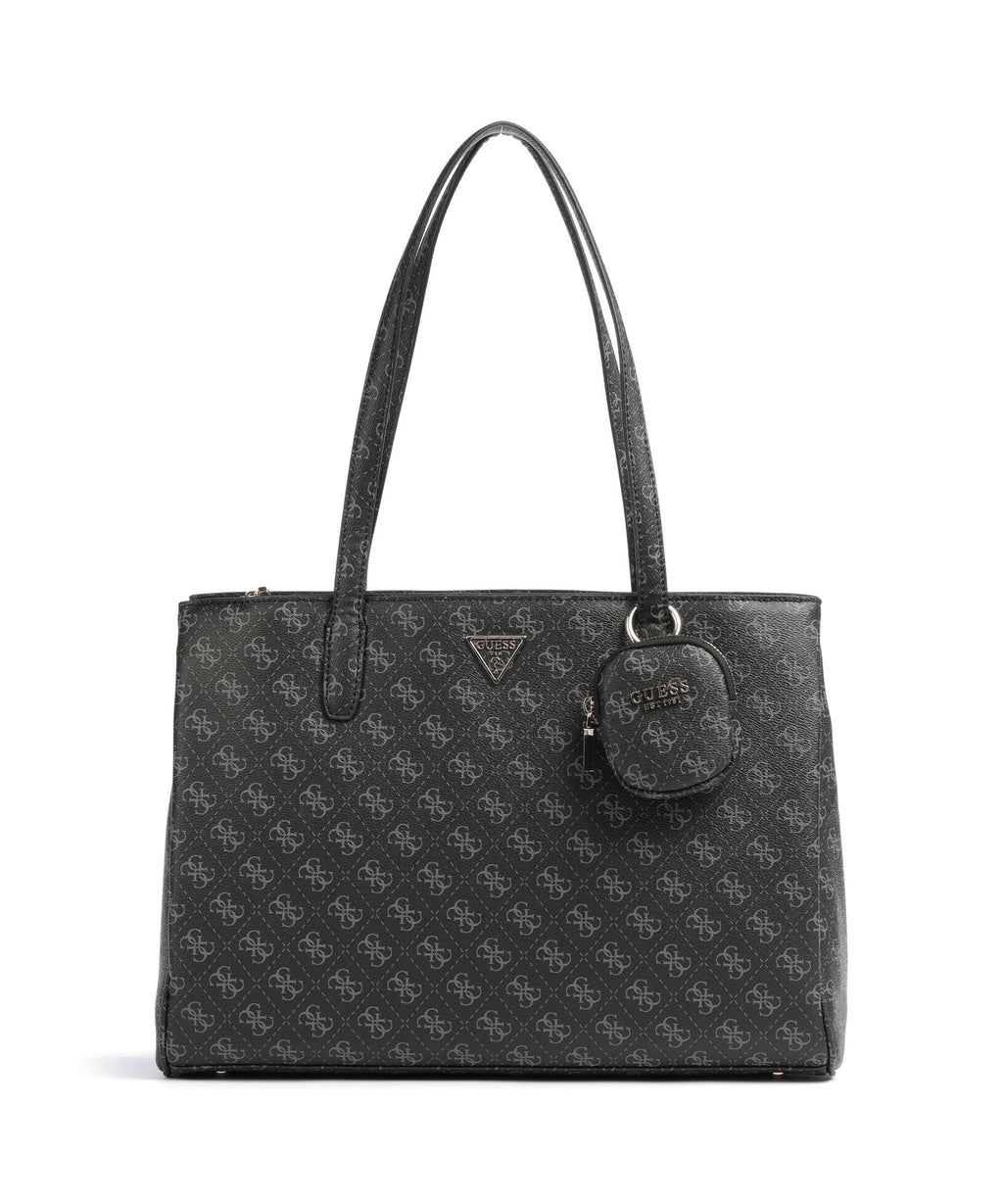 Guess Power Play Tote bag dark black logo