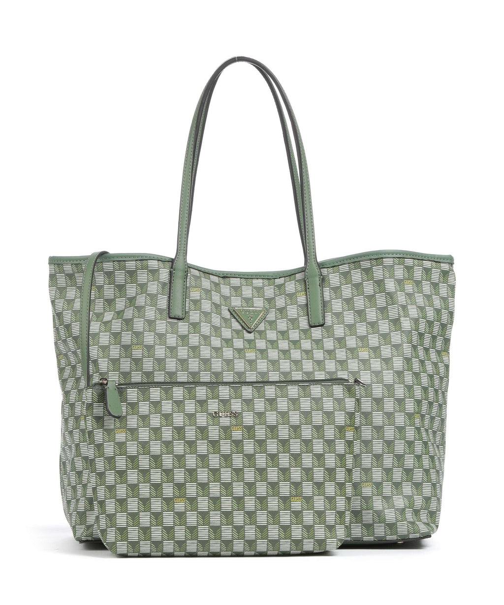 Guess G Wave Large Tote bag green logo