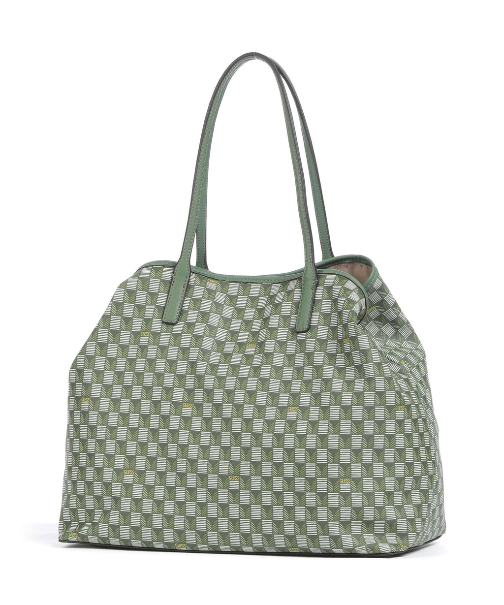 Guess G Wave Large Tote bag green logo
