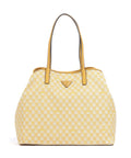 Guess G Wave Large Tote bag yellow logo