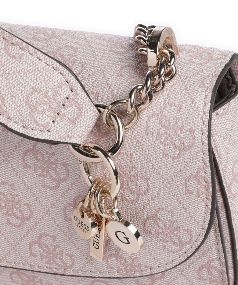 Guess Erica Eco Shoulder bag dusty rose logo