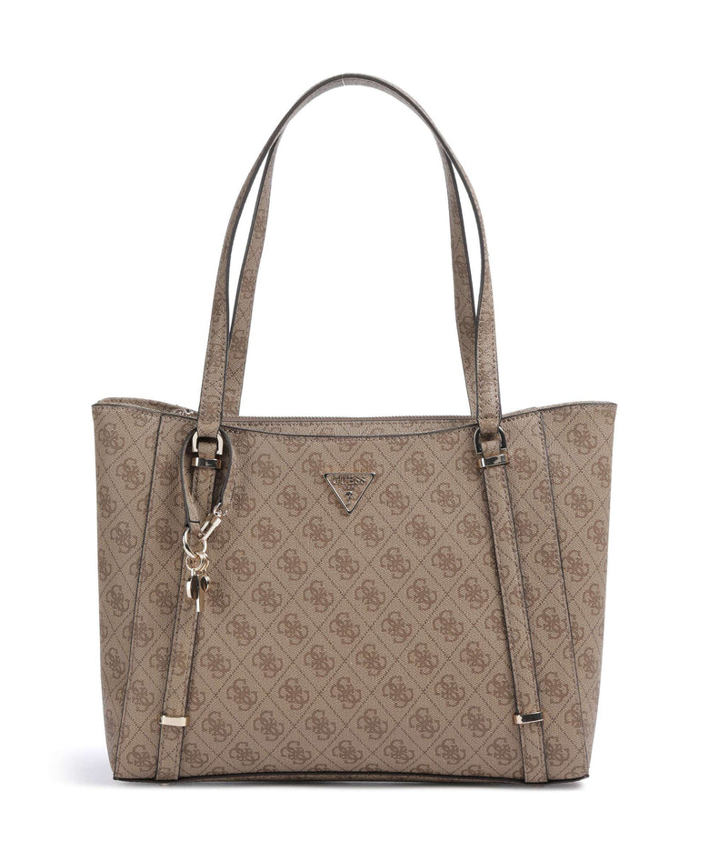 Guess Erica Eco Tote bag latte logo