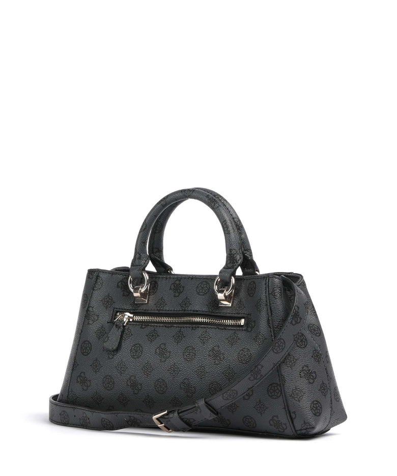 Guess Evelune Handbag charcoal logo