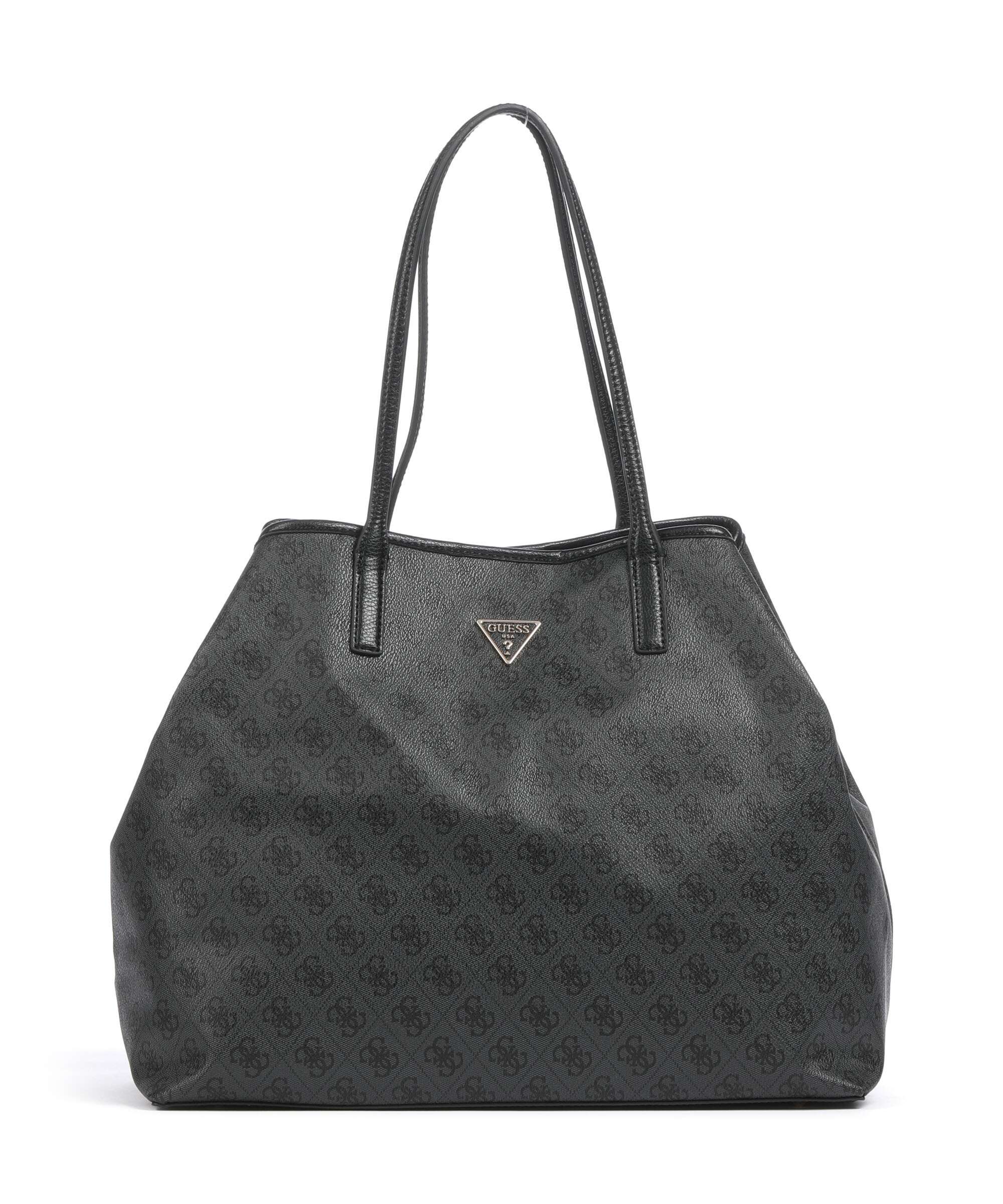 Guess Victtoria Eco Tote bag coal logo