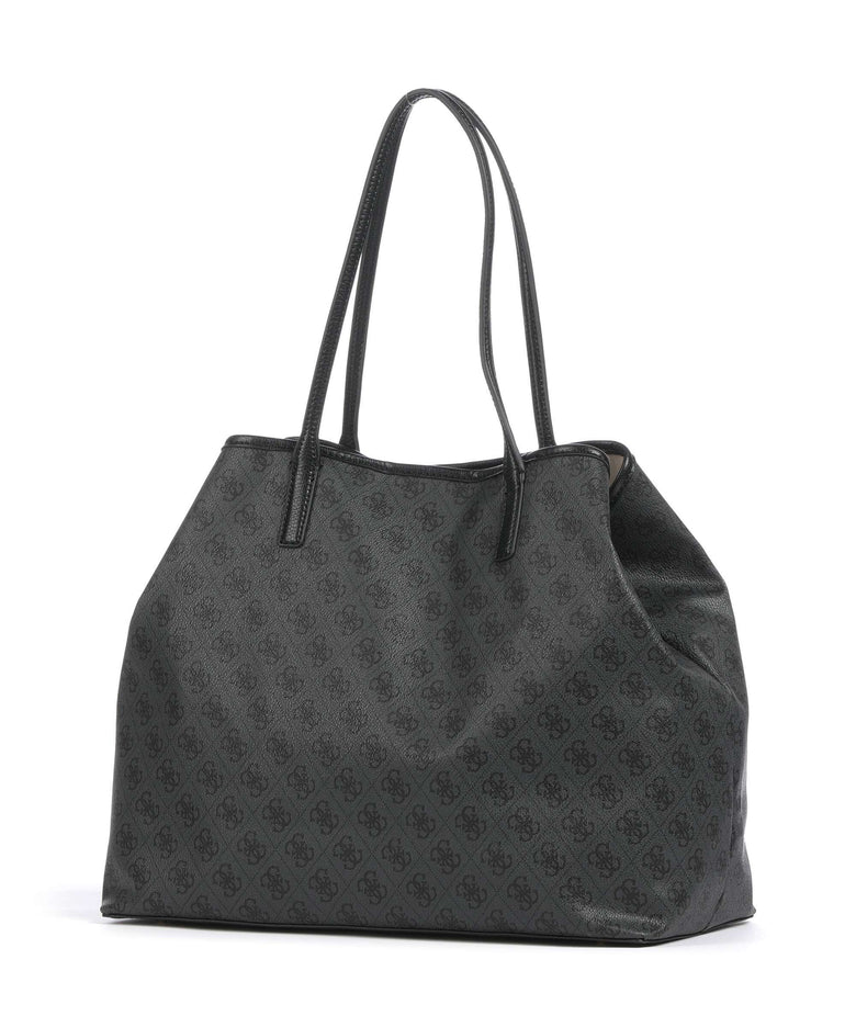 Guess Victtoria Eco Tote bag coal logo