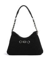 Guess Aslia Shearling Sac porté épaule black