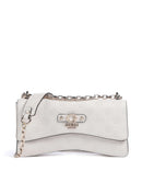 Guess Gerty Peony Schultertasche offwhite