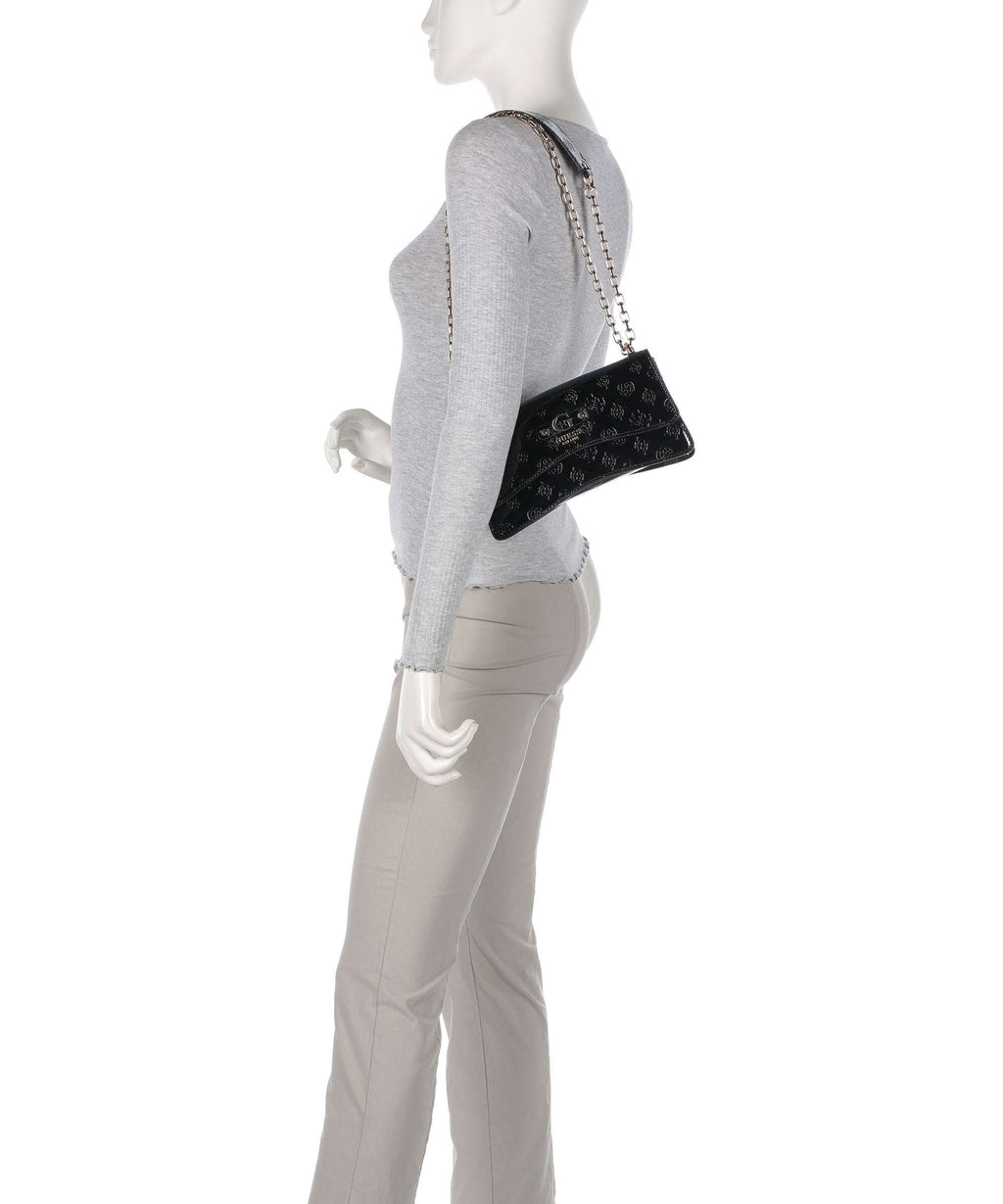 Guess Gerty Peony Shoulder bag black