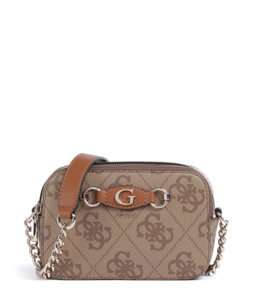Guess Izzy Umhängetasche latte logo
