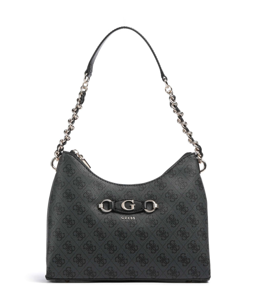 Guess Izzy Shoulder bag coal logo