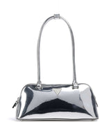 Guess Arnela Mirror Sac porté épaule silver
