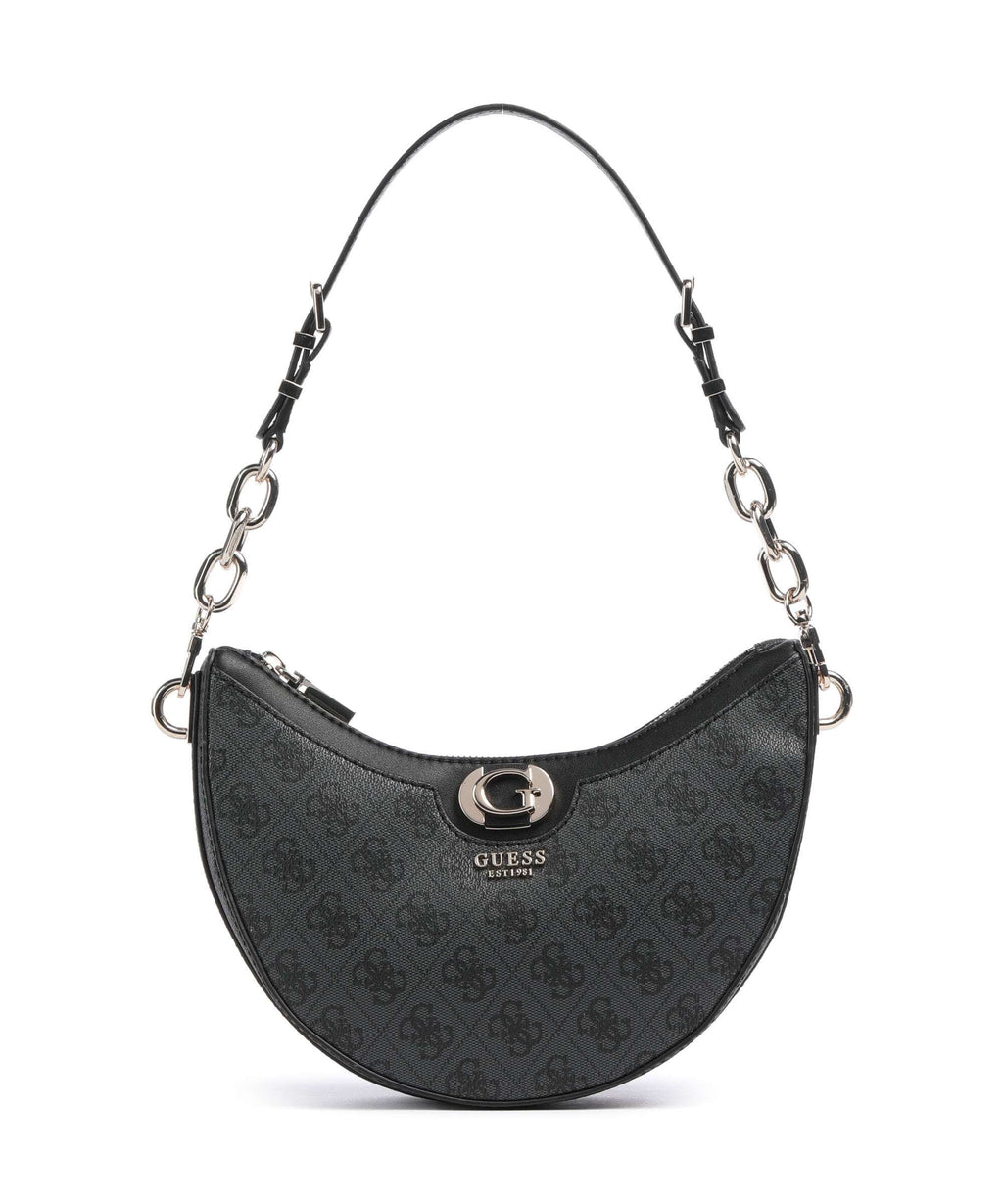 Guess Orlina 4G Logo Shoulder bag coal logo