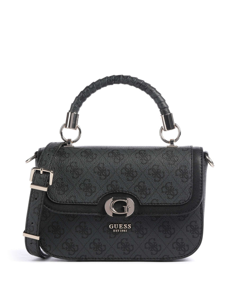 Guess Orlina 4G Logo Crossbody bag coal logo