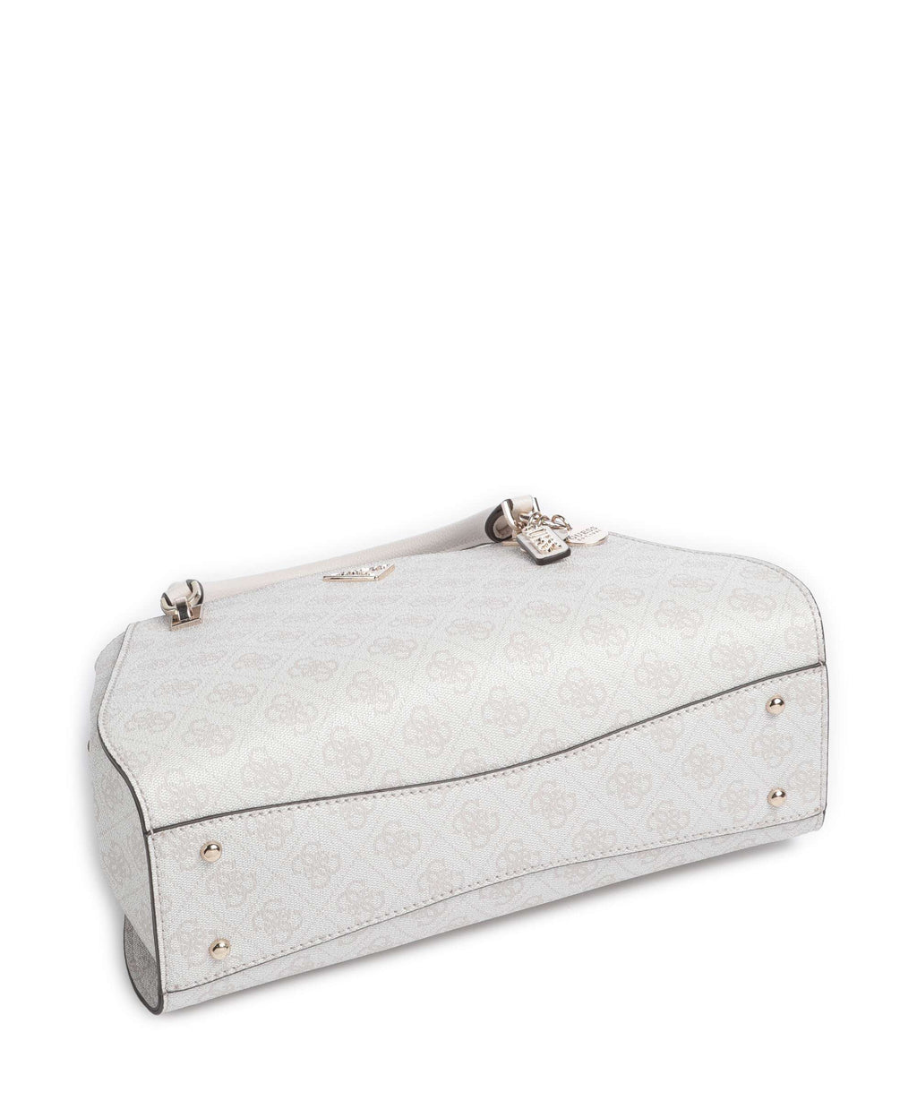 Guess Noelle 4G Basique Logo Handbag bone logo