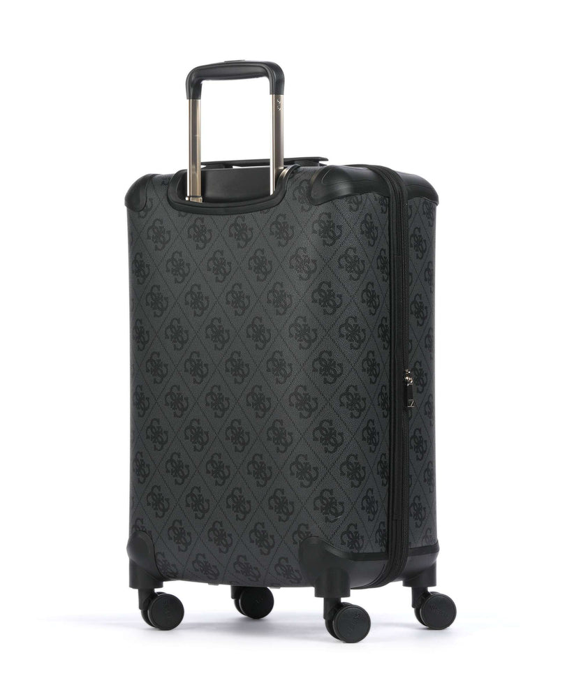 Guess Berta Maxi 4G Spinner (4 wheels) coal logo