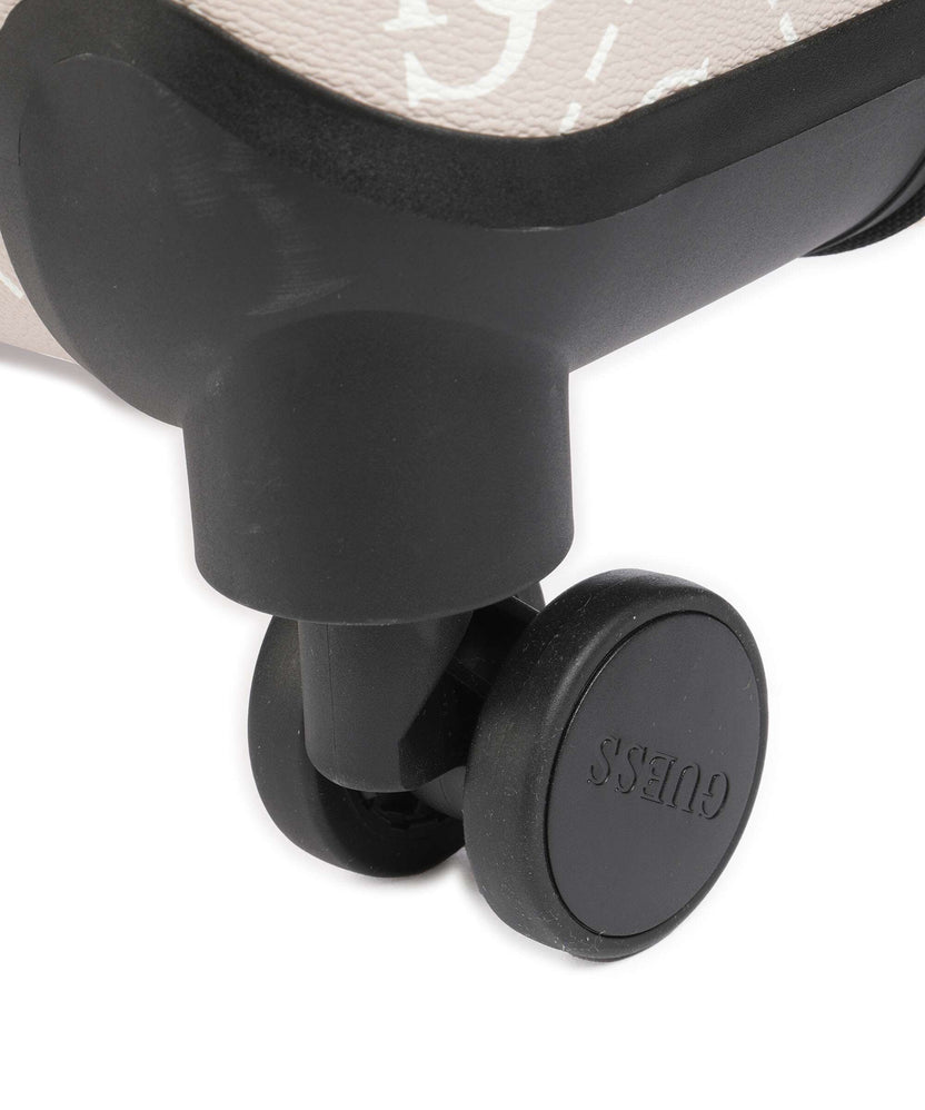 Guess Berta Maxi 4G Spinner (4 wheels) sand logo