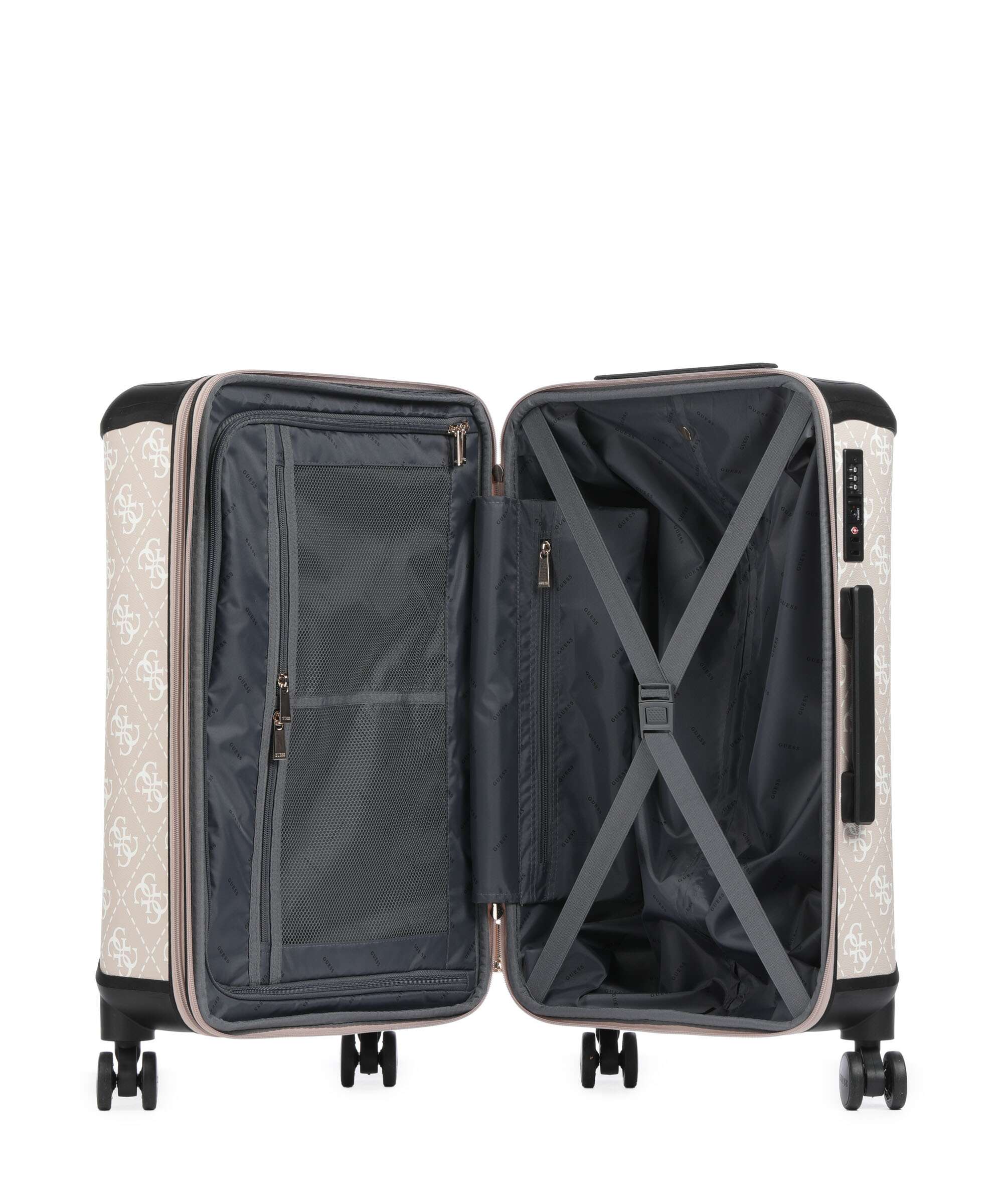 Guess Berta Maxi 4G Spinner (4 wheels) sundial