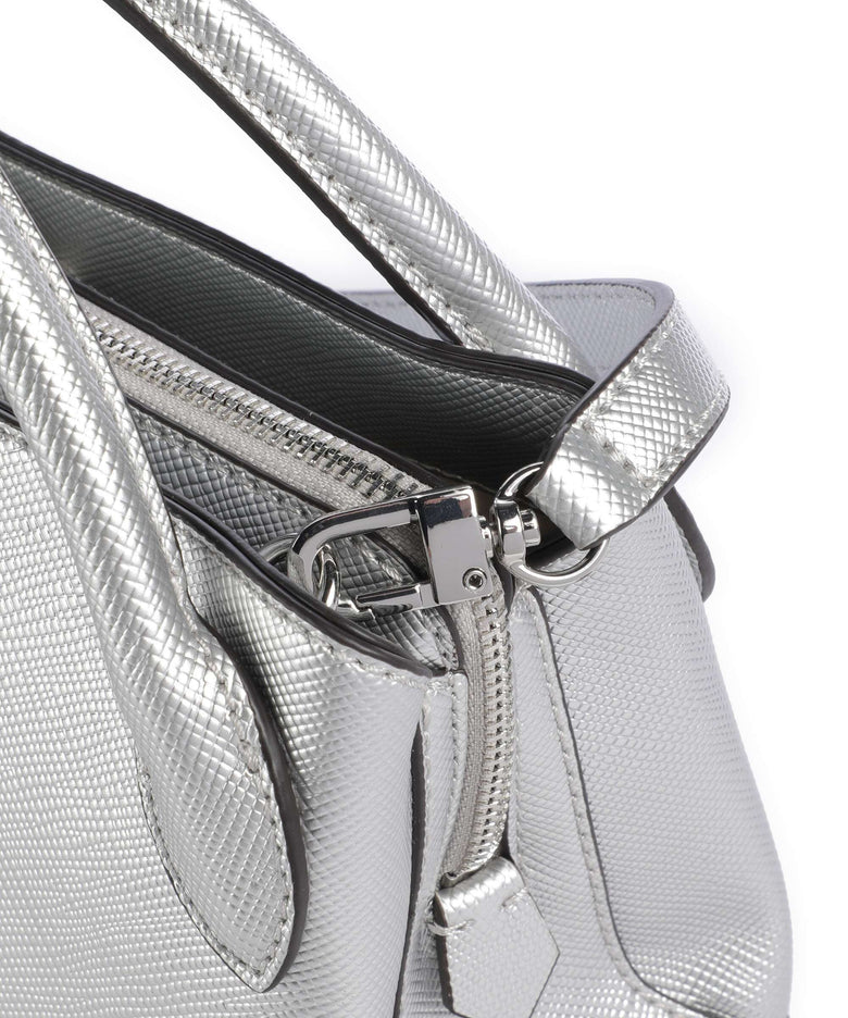 Guess Fedena Handbag silver
