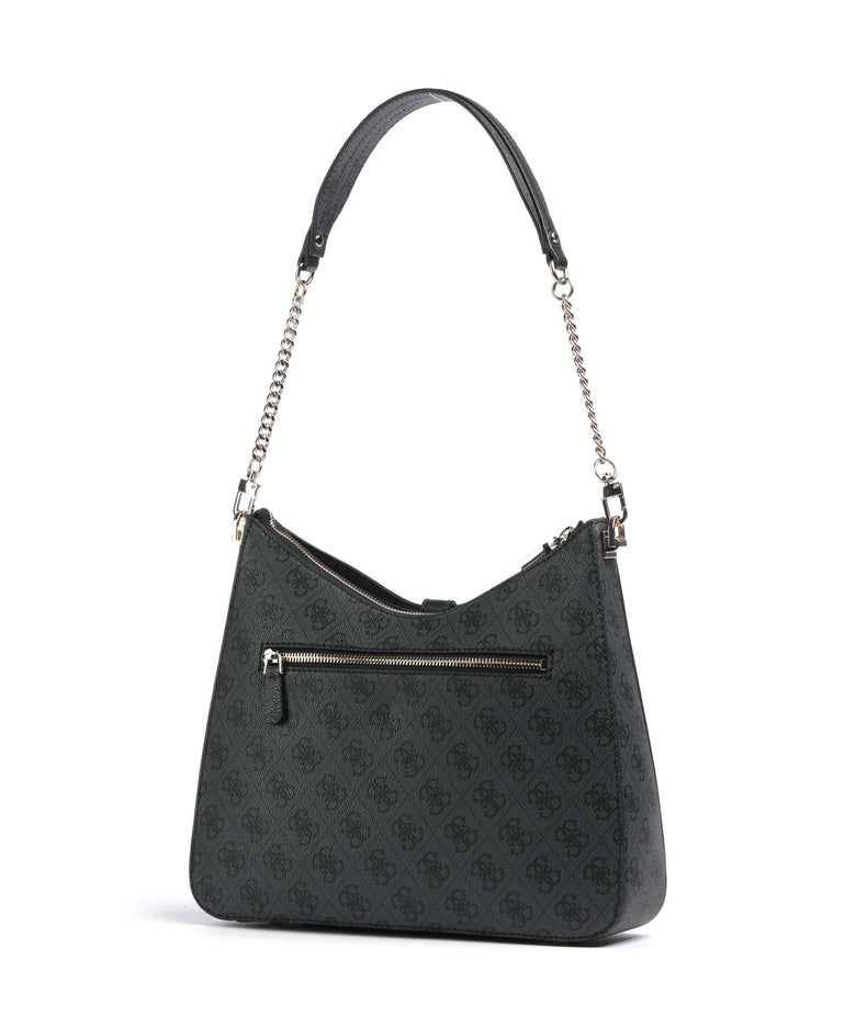 Guess Zamira Shoulder bag coal logo