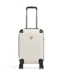 Guess Wilder 4-Rollen Trolley beige/white