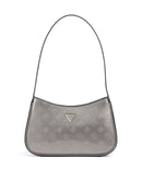 Guess Arnela Schultertasche pewter logo