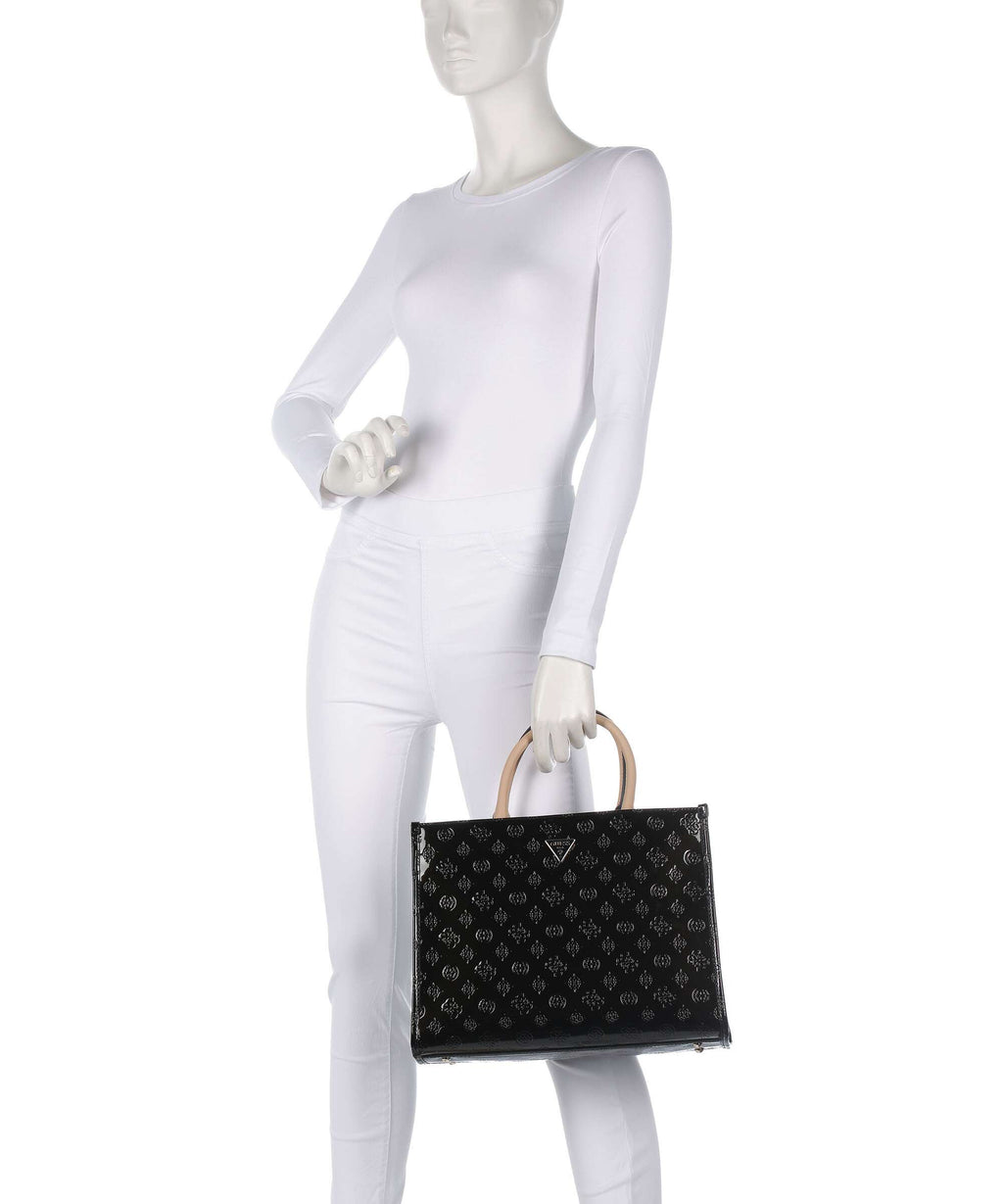 Guess Arnela Handbag black logo