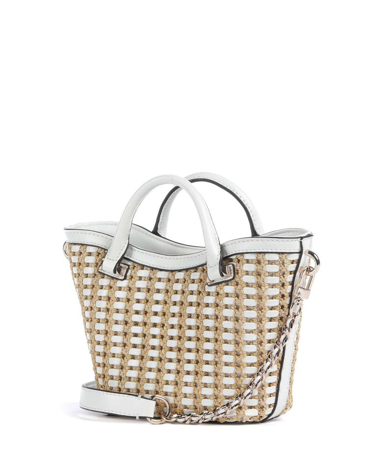 Guess Atalia Mini Crossbody bag natural/white
