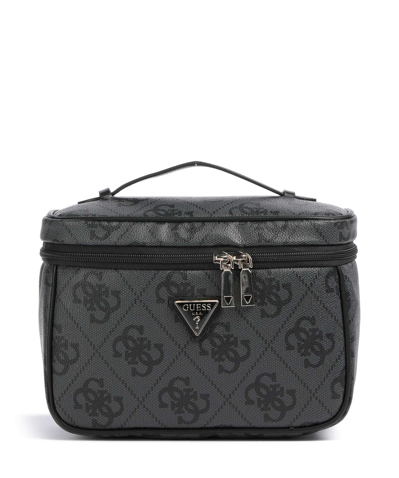 Guess Berta 4G Logo Toiletry bag coal logo