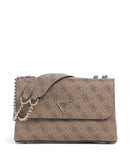 Guess Erica Eco Schultertasche latte logo