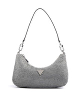 Guess Zalina Schultertasche silver