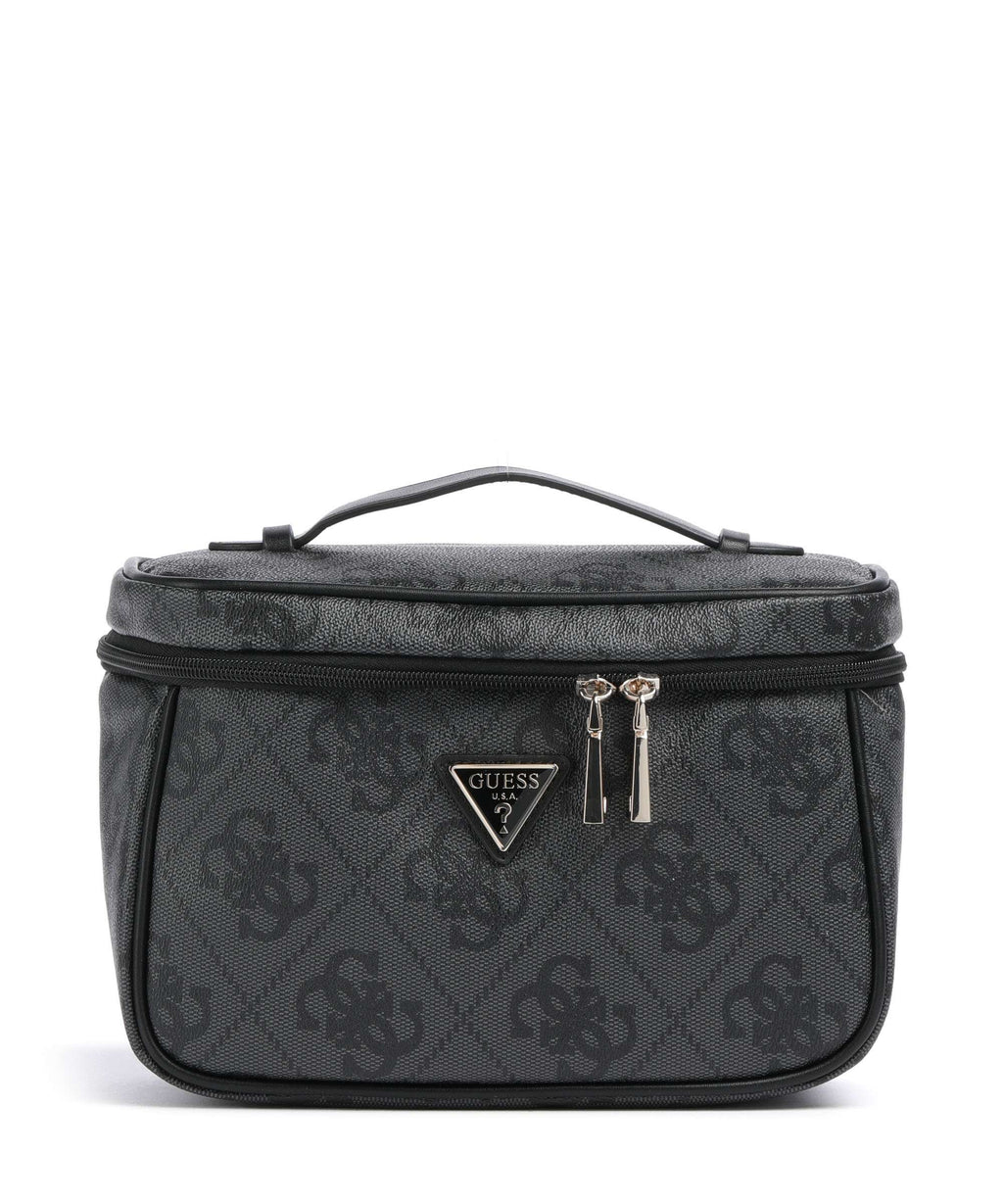 Guess Berta Maxi 4G Toiletry bag coal logo