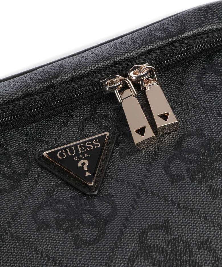 Guess Berta Maxi 4G Toiletry bag coal logo