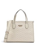 Guess Silvana Handtasche offwhite
