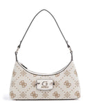 Guess Neda 4G Peony Logo Borsa a spalla offwhite logo