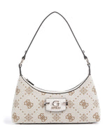 Guess Neda 4G Peony Logo Sac porté épaule offwhite logo