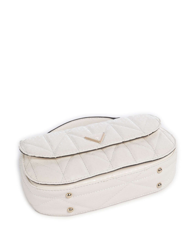 Guess Aldina G-Shine Handbag offwhite