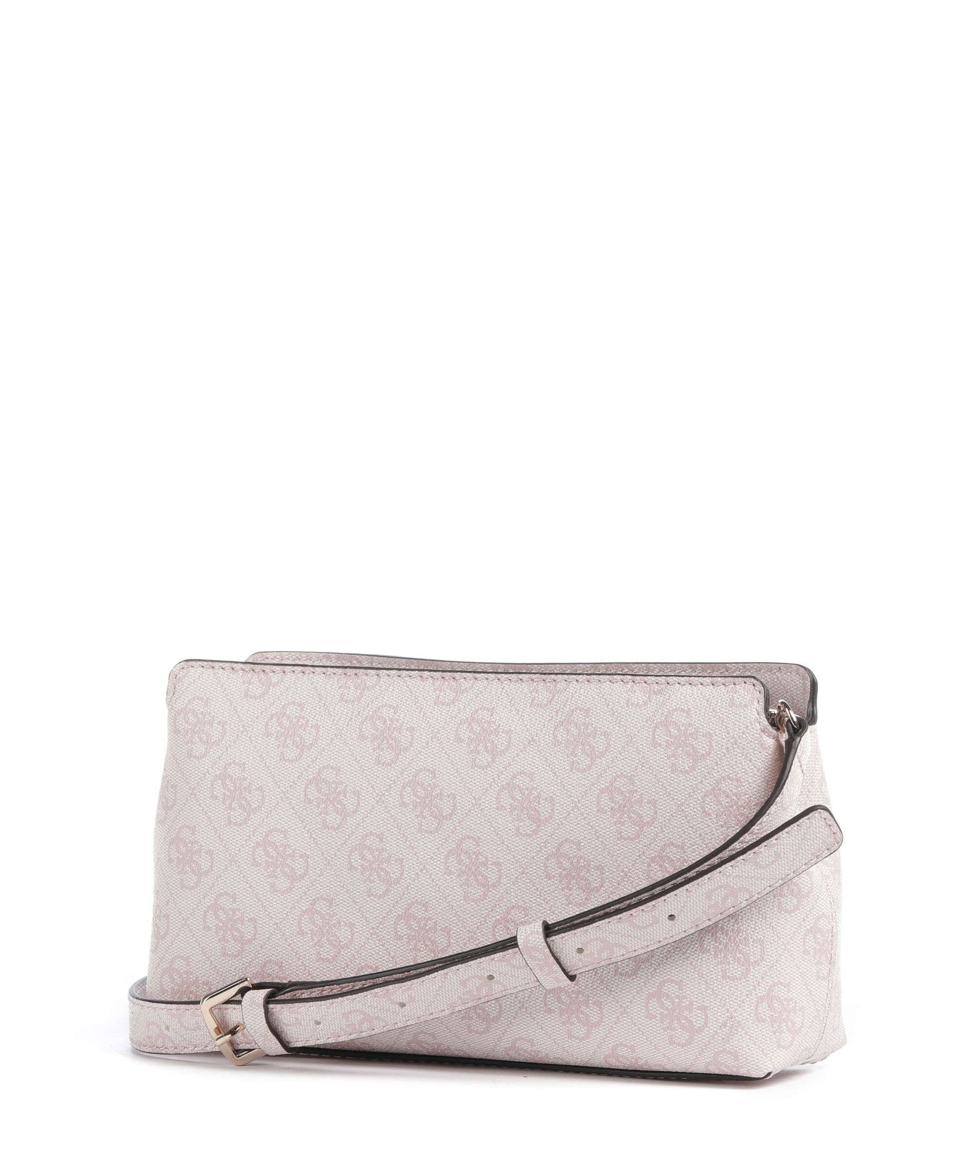 Guess Katya 4G Logo Crossbody bag rose water logo