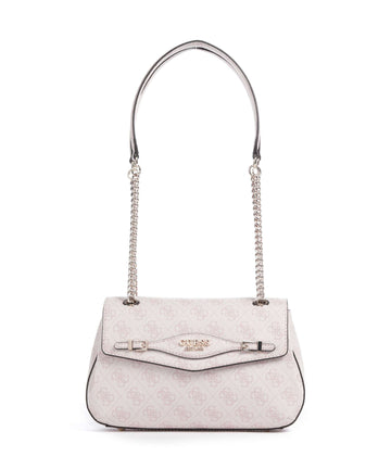 Guess Katya 4G Logo Schultertasche rose water logo