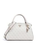 Guess Noelle 4G Logo Handtasche white logo