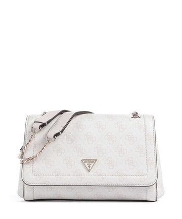 Guess Noelle Borsa a spalla white logo